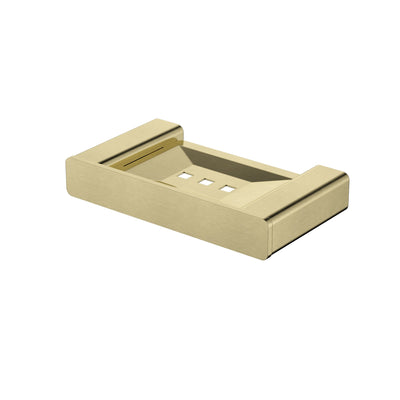 MODERN NATIONAL NOVA SOAP DISH HOLDER 140MM BRUSHED BRONZE