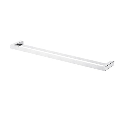 MODERN NATIONAL NOVA DOUBLE TOWEL RAIL 779MM CHROME