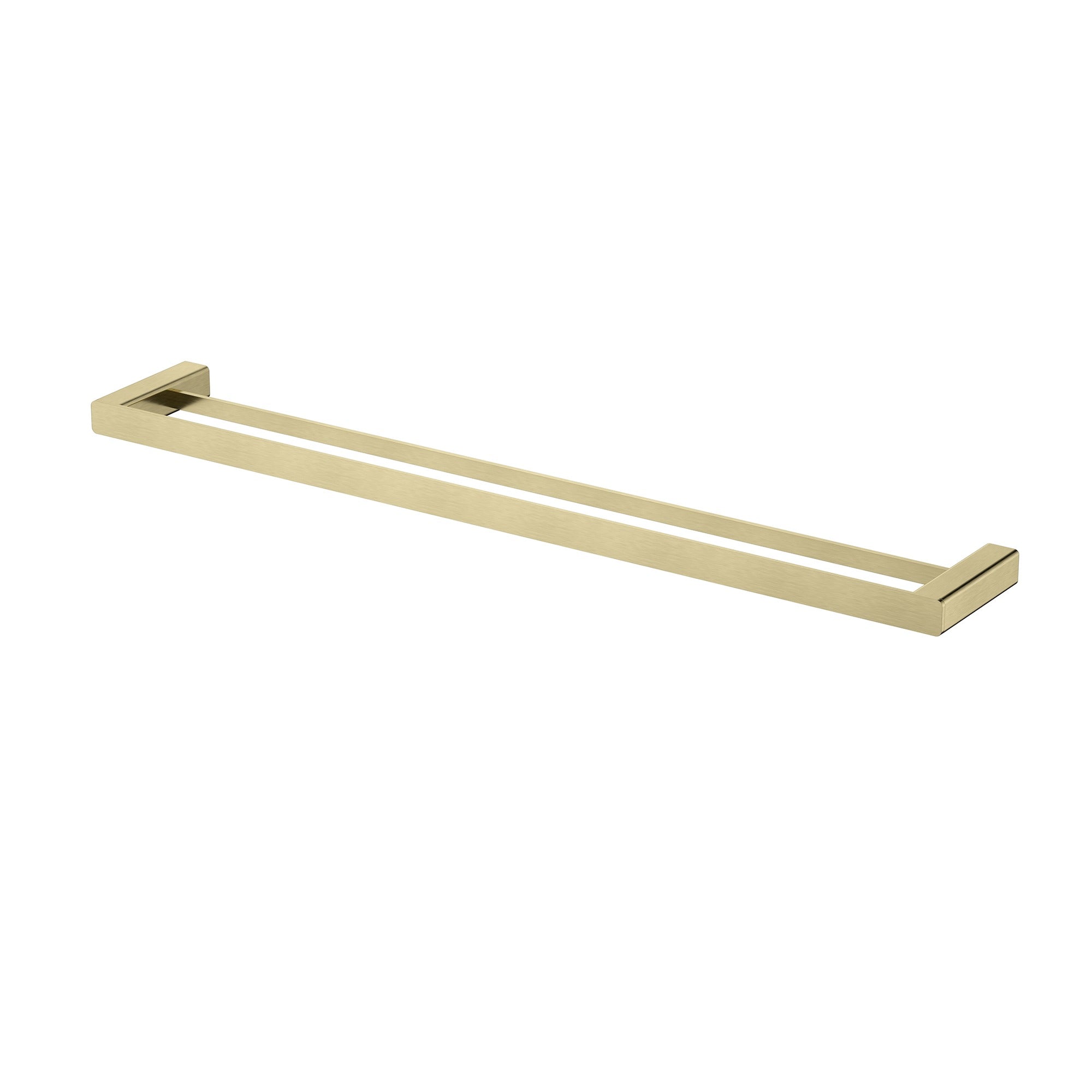 MODERN NATIONAL NOVA DOUBLE TOWEL RAIL 779MM BRUSHED BRONZE