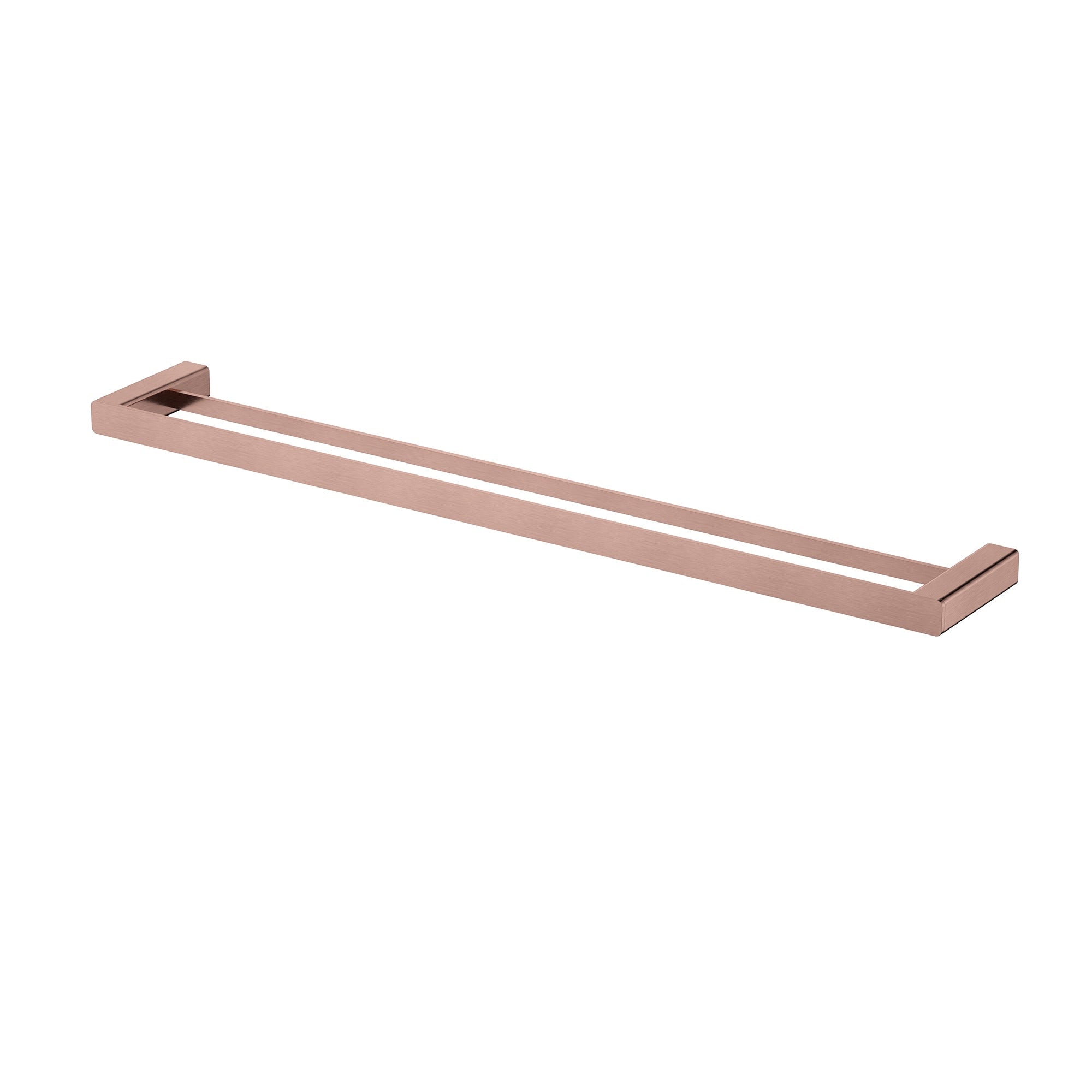 MODERN NATIONAL NOVA DOUBLE TOWEL RAIL 779MM CHAMPAGNE