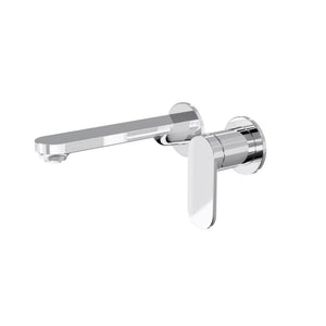 LINSOL CAPO 2-PLATE WALL BASIN / BATH MIXER 188MM CHROME