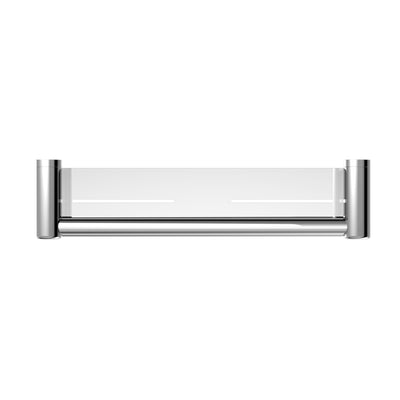 NERO MECCA CARE GRAB RAIL WITH SHELF CHROME (AVAILABLE IN 300MM AND 450MM)