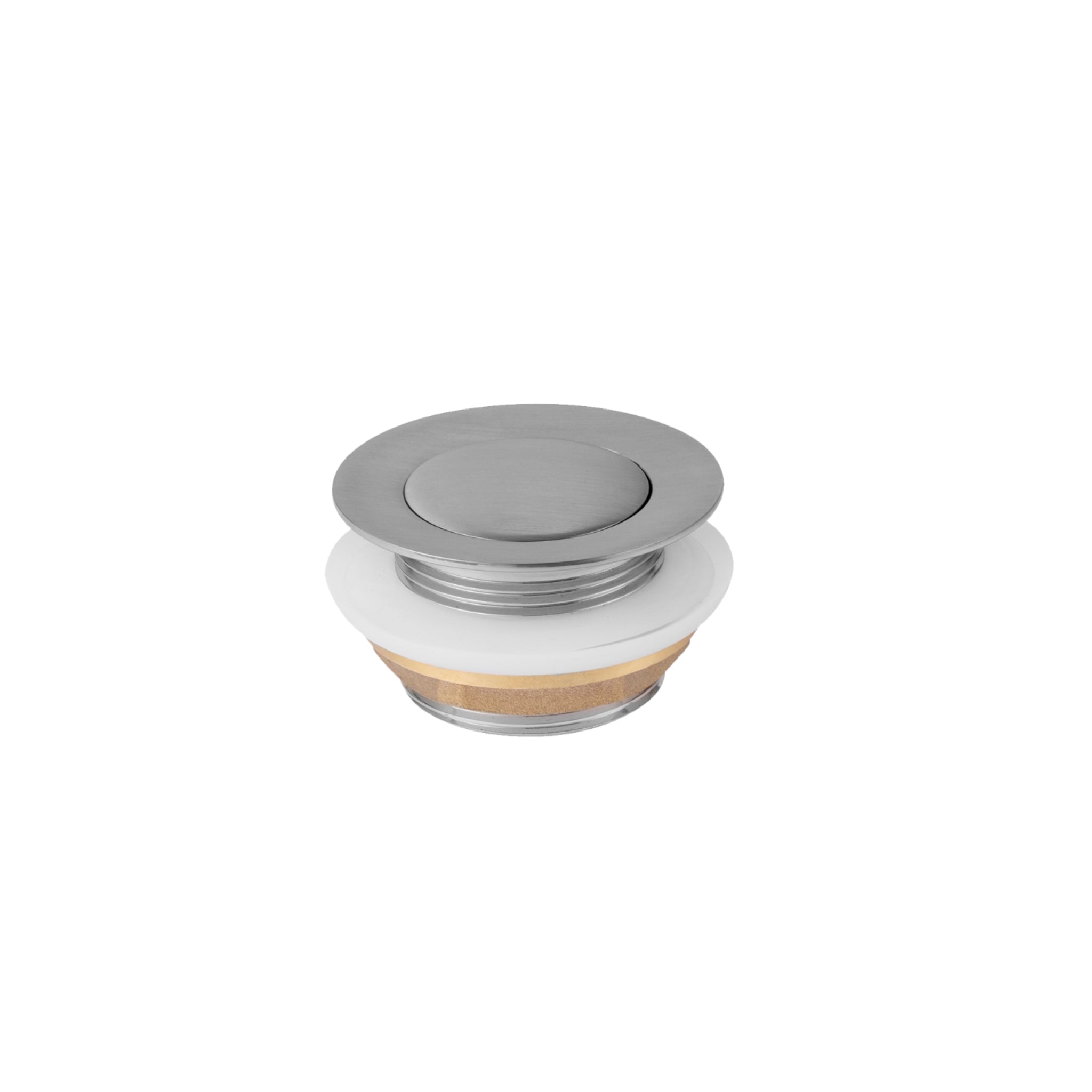 OLIVERI POP UP BATH WASTE 40MM BRUSHED NICKEL