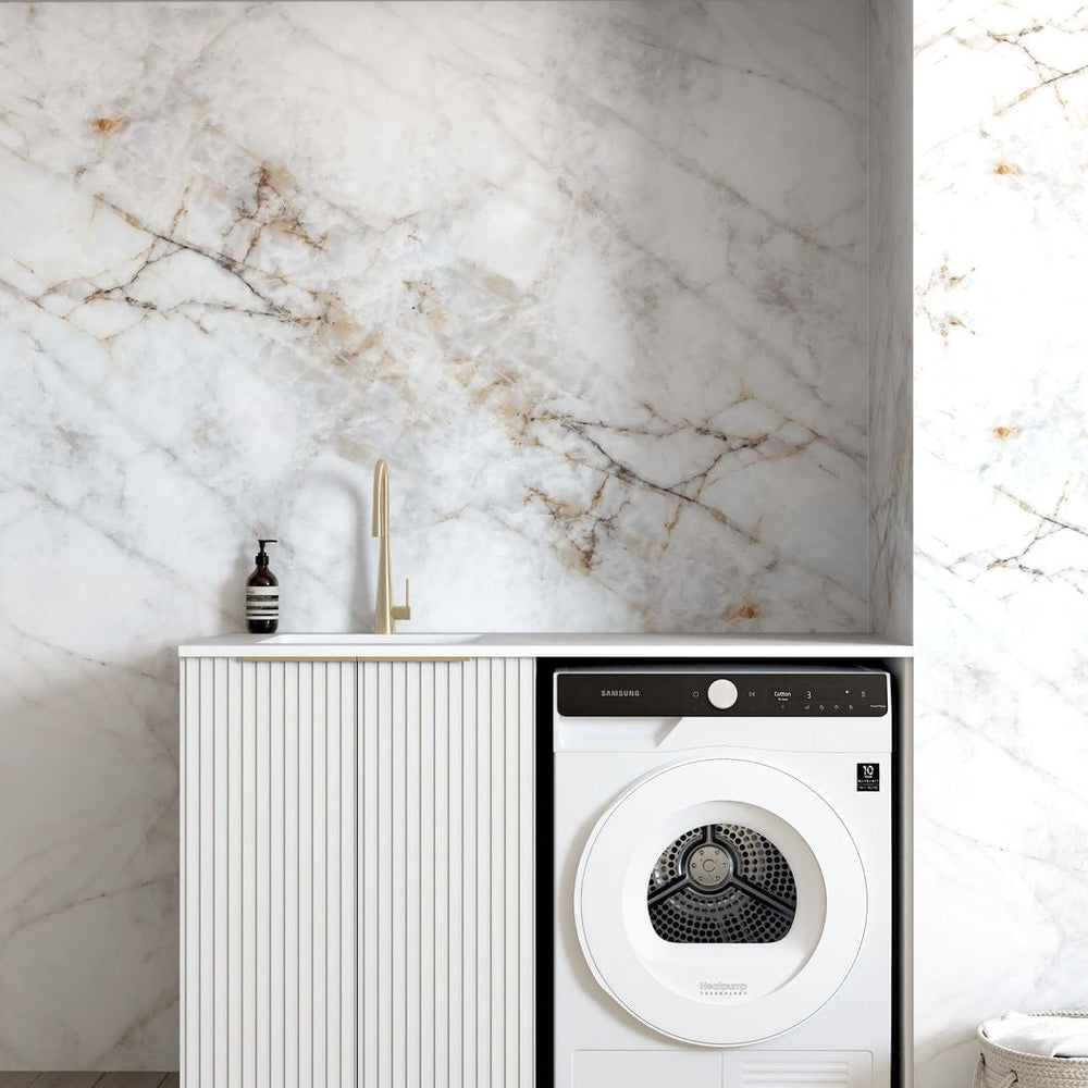 OTTI NOOSA MATTE WHITE 630MM BASE LAUNDRY CABINET