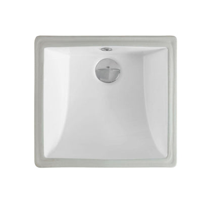 MERCIO NUE SQUARE UNDER COUNTER BASIN GLOSS WHITE 440MM
