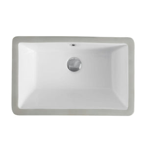 MERCIO NUE RECTANGULAR UNDER COUNTER BASIN GLOSS WHITE 530MM