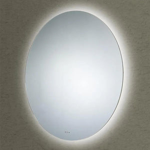 POSEIDON LUNA ROUND FRAMELESS BACKLIT LED MIRROR 3 COLOUR LIGHTS 900X900MM
