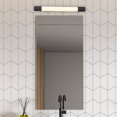 TELBIX ORAS 12W LED WALL BRACKET OPAL BLACK 420MM