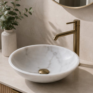 ORIO FLINT NATURAL STONE ABOVE COUNTER BASIN 420MM