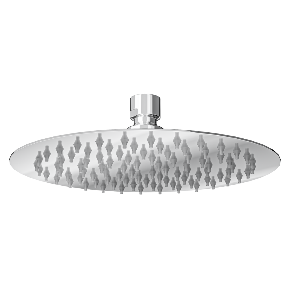 Linsol Oro Round Shower Head 200mm Chrome