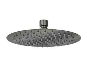 Linsol Oro Round Shower Head 200mm Gunmetal