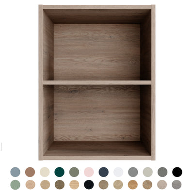 TIMBERLINE CUSTOM LAUNDRY CABINET 450MM WITH TWO OPEN SHELVES