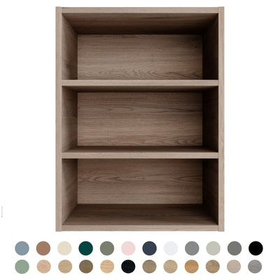 TIMBERLINE CUSTOM LAUNDRY CABINET 450MM WITH THREE OPEN SHELVES