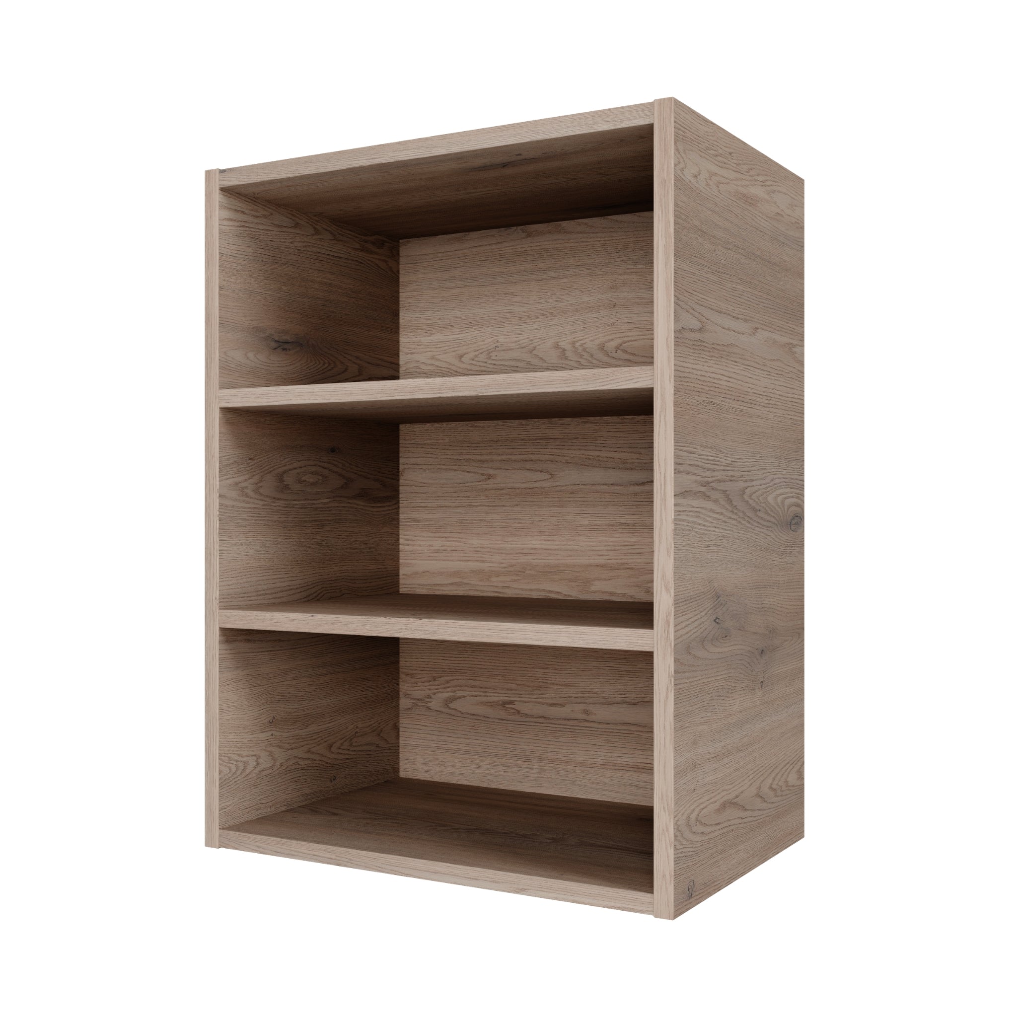 TIMBERLINE CUSTOM LAUNDRY CABINET 450MM WITH THREE OPEN SHELVES