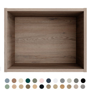 TIMBERLINE CUSTOM LAUNDRY OPEN SHELF CABINET 450MM