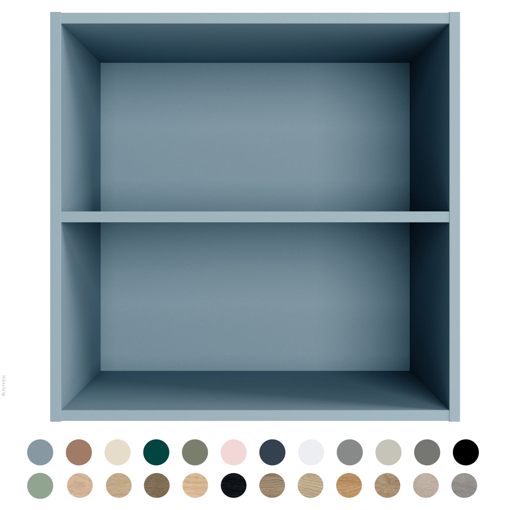TIMBERLINE CUSTOM LAUNDRY CABINET 600MM WITH TWO OPEN SHELVES