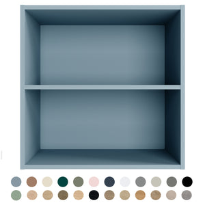 TIMBERLINE CUSTOM LAUNDRY CABINET 600MM WITH TWO OPEN SHELVES