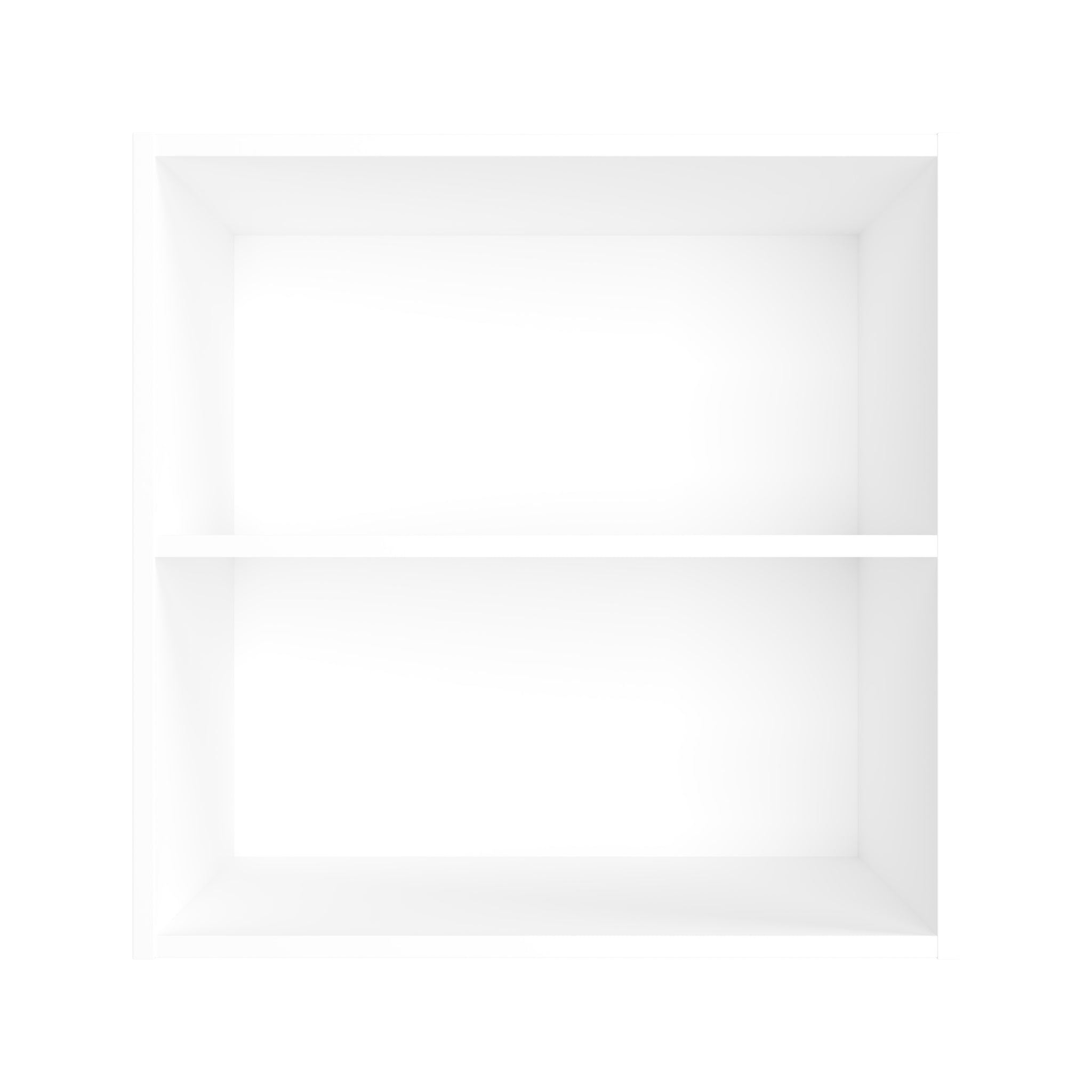 TIMBERLINE CUSTOM LAUNDRY CABINET 600MM WITH TWO OPEN SHELVES