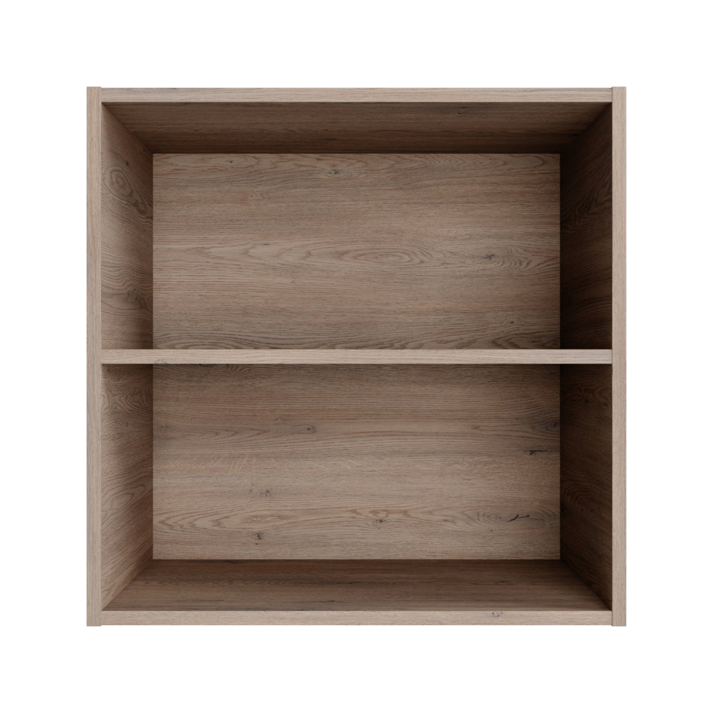TIMBERLINE CUSTOM LAUNDRY CABINET 600MM WITH TWO OPEN SHELVES