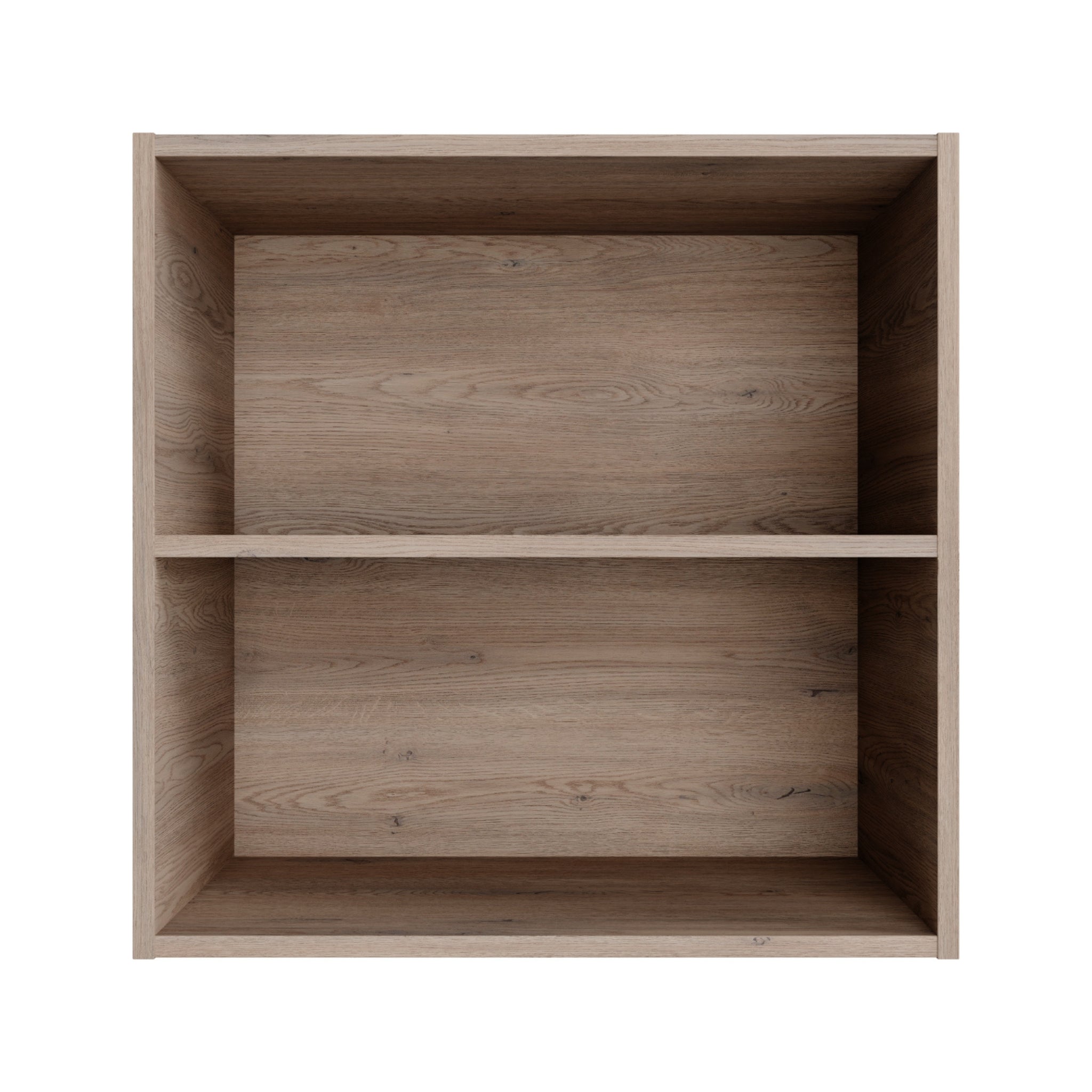 TIMBERLINE CUSTOM LAUNDRY CABINET 600MM WITH TWO OPEN SHELVES