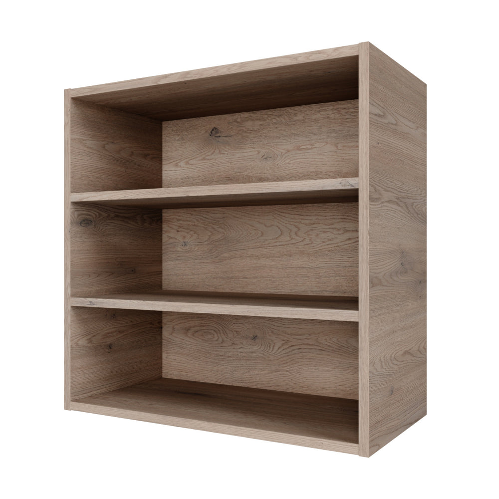 TIMBERLINE CUSTOM LAUNDRY CABINET 600MM WITH THREE OPEN SHELVES