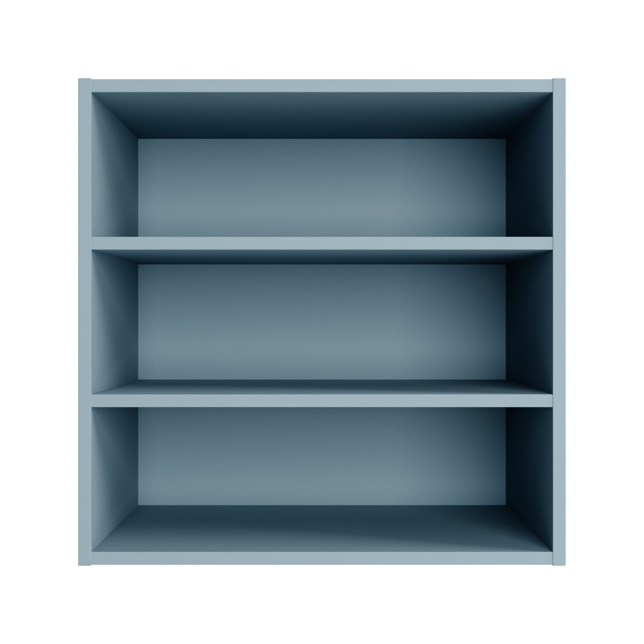 TIMBERLINE CUSTOM LAUNDRY CABINET 600MM WITH THREE OPEN SHELVES