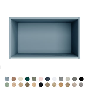 TIMBERLINE CUSTOM LAUNDRY OPEN SHELF CABINET 600MM