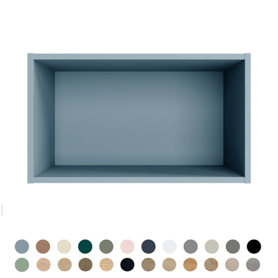 TIMBERLINE CUSTOM LAUNDRY OPEN SHELF CABINET 600MM