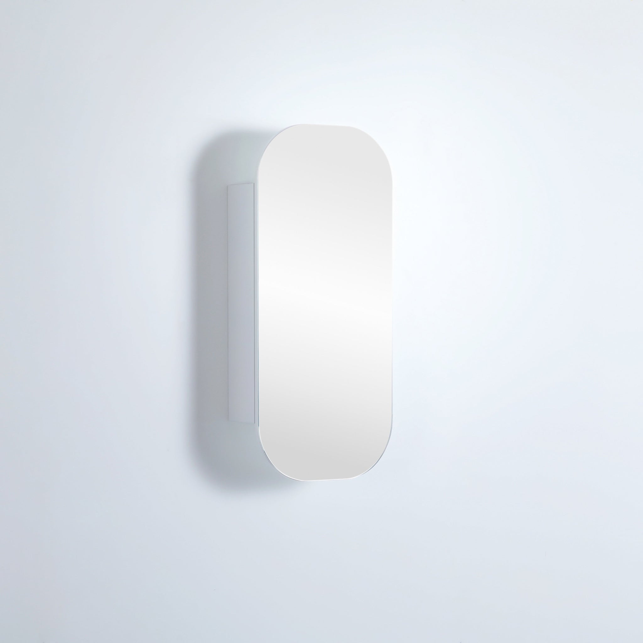 CETO OLIVIA MATTE WHITE MIRROR SHAVING CABINET 400X900MM