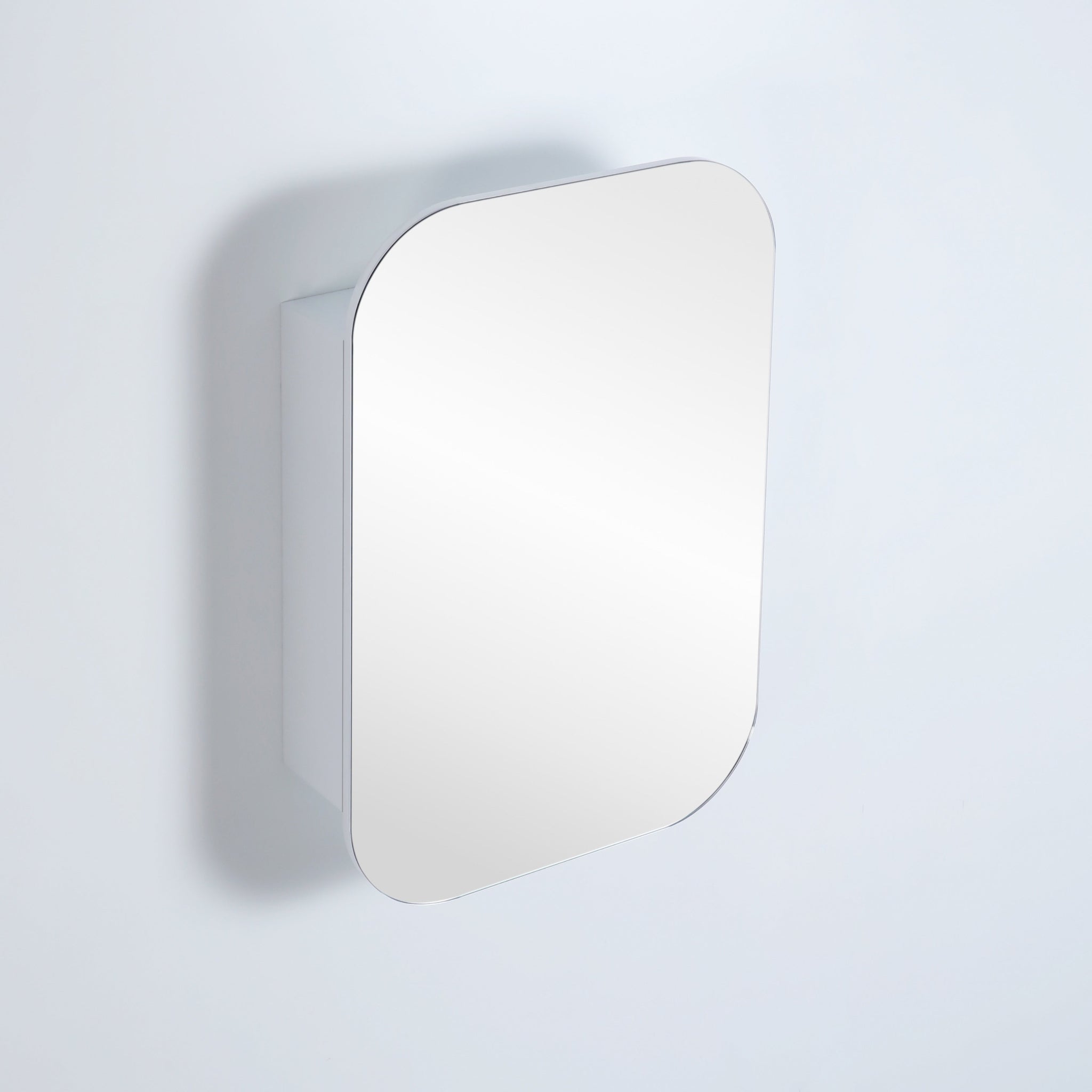 CETO OLIVIA MATTE WHITE MIRROR SHAVING CABINET 600X900MM