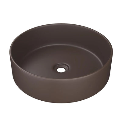 OTTI RADIUS ABOVE COUNTER BASIN MATTE BROWN 360MM