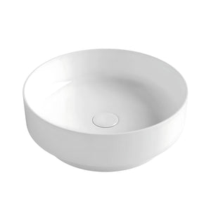 OTTI CHLOE ABOVE COUNTER BASIN GLOSS WHITE 360MM