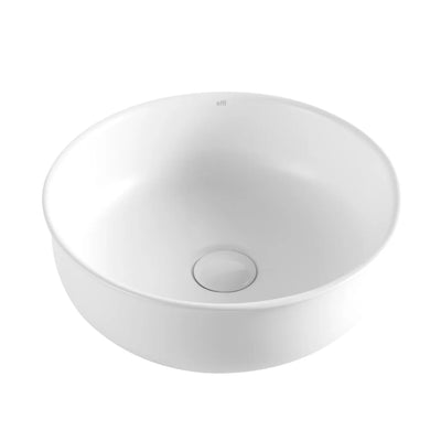 OTTI BRONTE ABOVE COUNTER BASIN MATTE WHITE 390MM