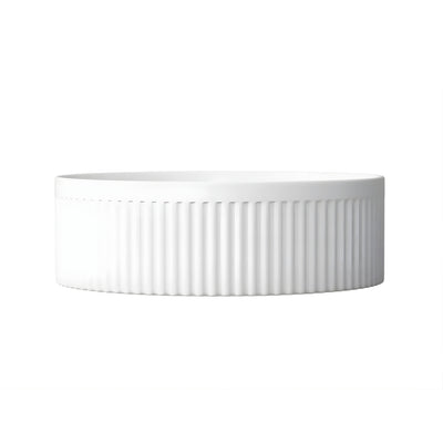 OTTI OXFORD ROUND GLOSS WHITE BASIN 395MM