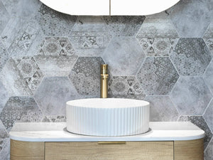 OTTI MARLO ROUND BASIN MATTE WHITE 400MM
