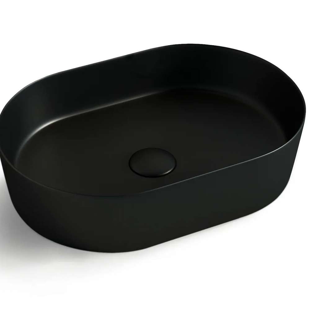 OTTI QUAY OVAL BASIN MATTE WHITE 500MM