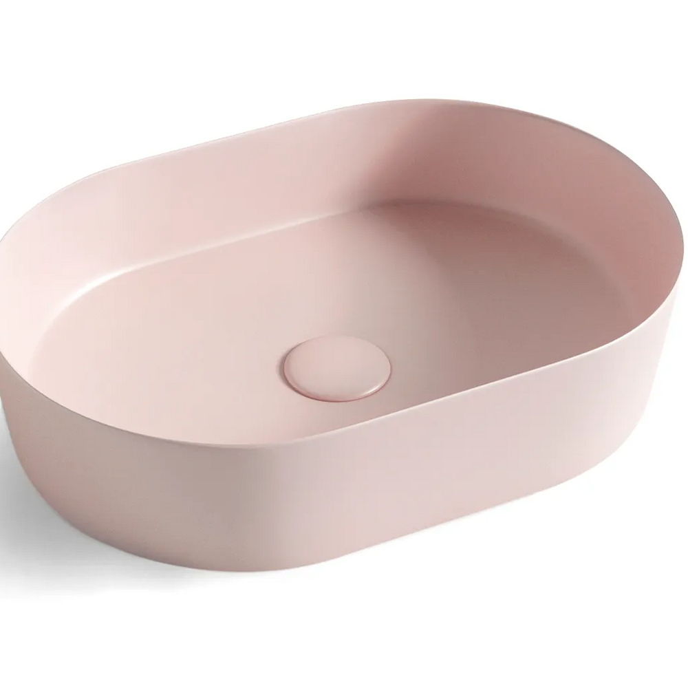 OTTI QUAY OVAL BASIN MATTE WHITE 500MM