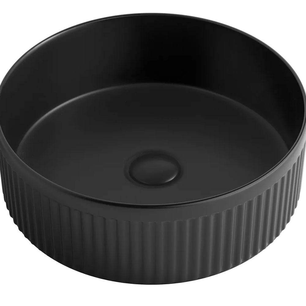 OTTI OXFORD ROUND GLOSS WHITE BASIN 395MM
