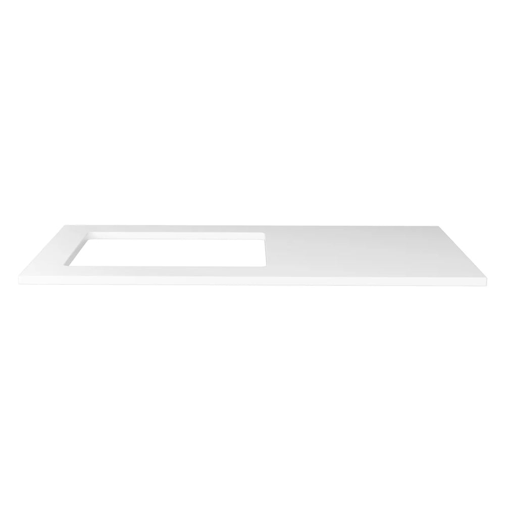 OTTI SOLID SURFACE PURE WHITE 1060MM LAUNDRY STONE TOP