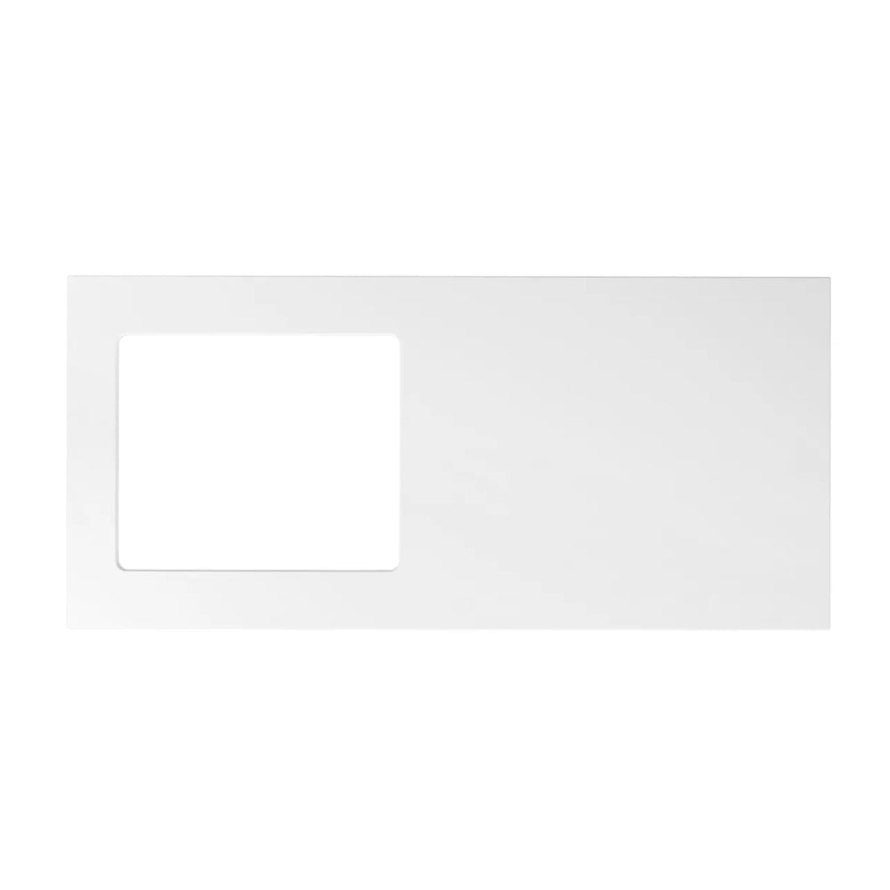 OTTI SOLID SURFACE PURE WHITE 1300MM LAUNDRY STONE TOP
