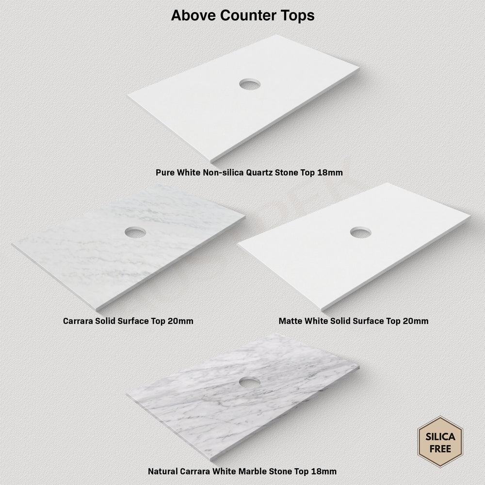 OTTI MARLO MATTE BLACK 1200MM SINGLE BOWL WALL HUNG VANITY