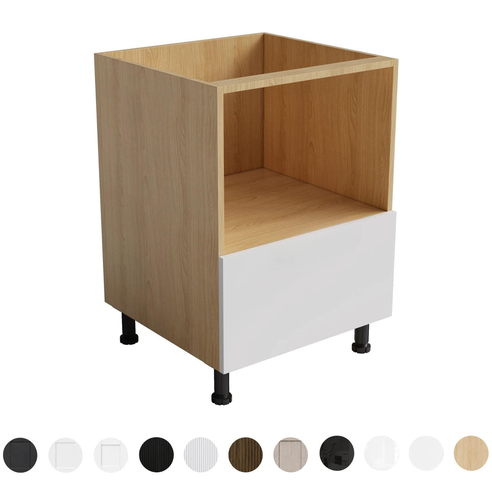 VITO CUSTOM FLOOR STANDING KITCHEN MICROWAVE CABINET 600MM