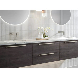 TIMBERLINE OVAL UNDER COUNTER BASIN GLOSS WHITE 420MM