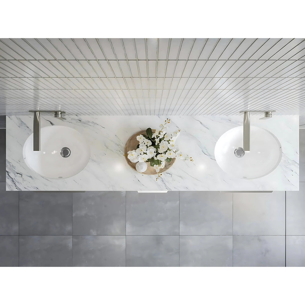 TIMBERLINE OVAL UNDER COUNTER BASIN GLOSS WHITE 420MM