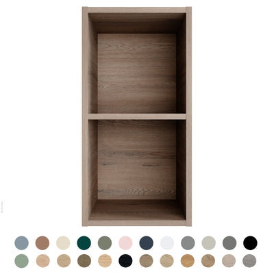 TIMBERLINE CUSTOM LAUNDRY CABINET 300MM WITH TWO OPEN SHELVES