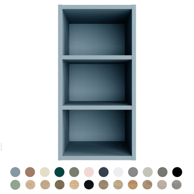 TIMBERLINE CUSTOM LAUNDRY CABINET 300MM WITH THREE OPEN SHELVES