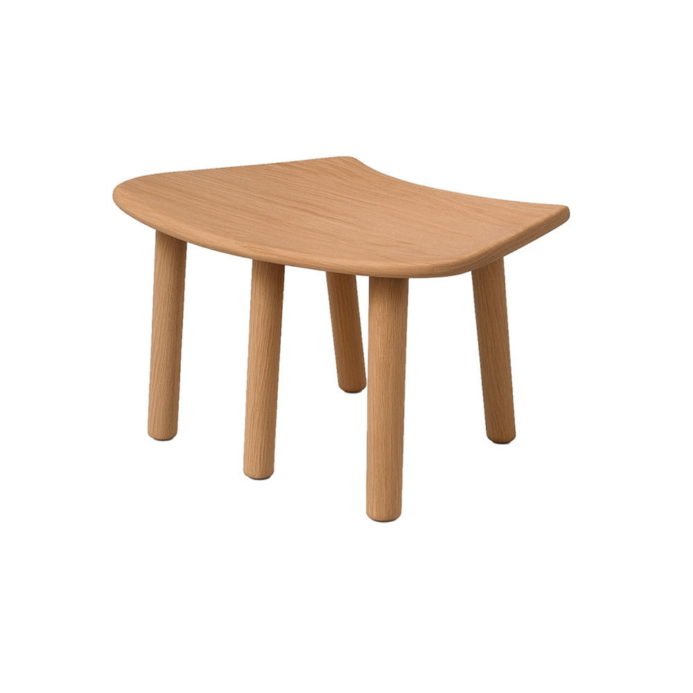 TURNER HASTINGS ONWA BATH STOOL AMERICAN WHITE OAK