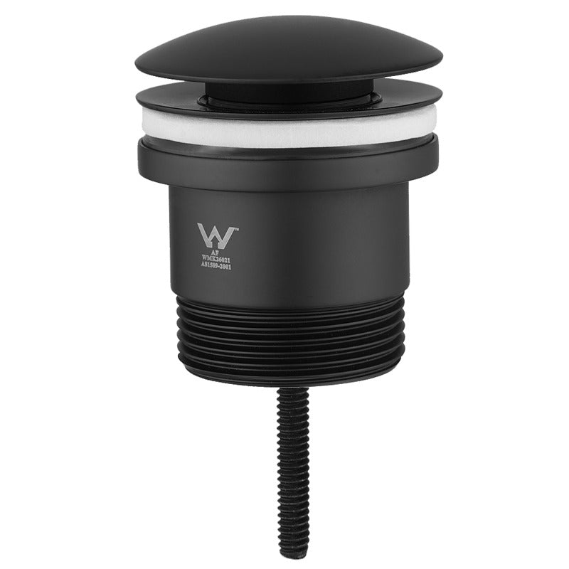 AQUAPERLA UNIVERSAL POP UP WASTE BLACK