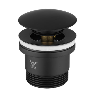 AQUAPERLA UNIVERSAL POP UP WASTE BLACK