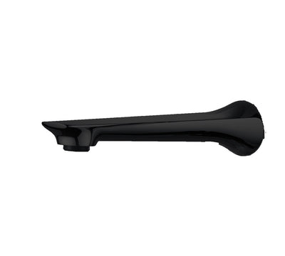 AQUAPERLA AU SERIES BATH / BASIN WALL SPOUT 203MM BLACK